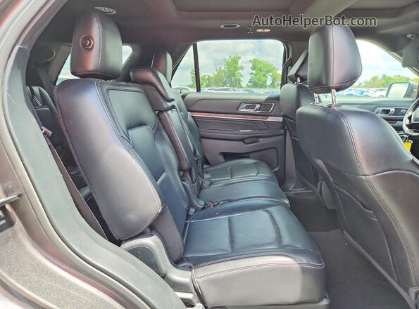 1FM5K7F82KGB41521 2019 FORD EXPLORER Gray Widok komory silnika
