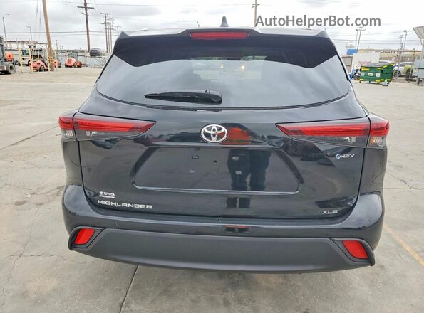 5TDKBRCH4SS668103 2025 TOYOTA HIGHLANDER Black Front interior view