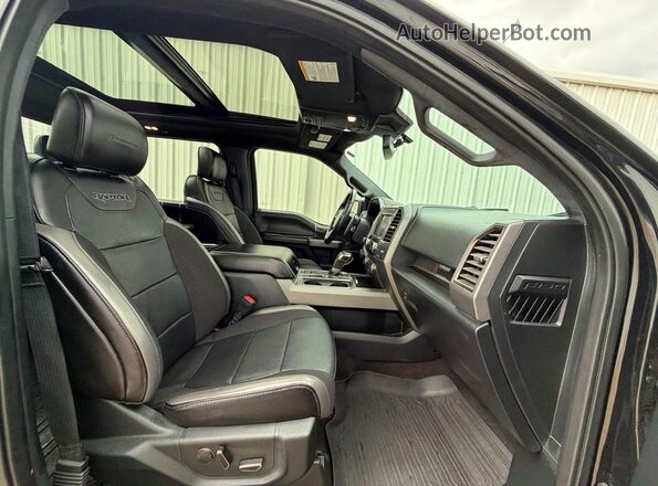 1FTFW1RG4LFC17289 2020 FORD F150 Black Widok z tyłu