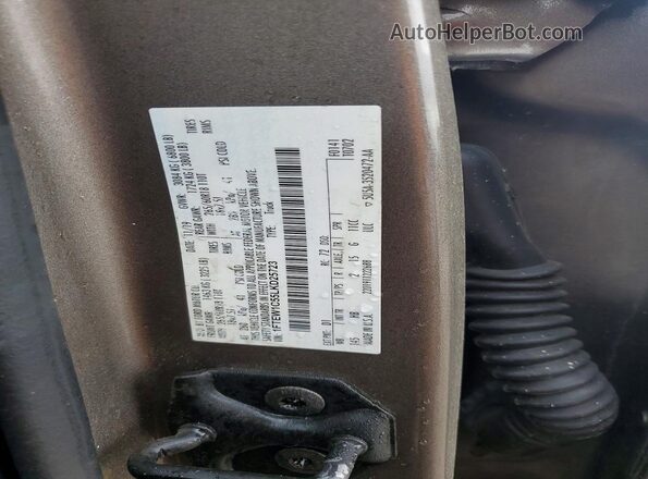 1FTEW1C55LKD25723 2020 FORD F150 Gray Widok naklejki z numerem VIN