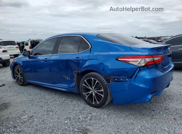 4T1B11HK2JU080277 2018 TOYOTA CAMRY Синий 