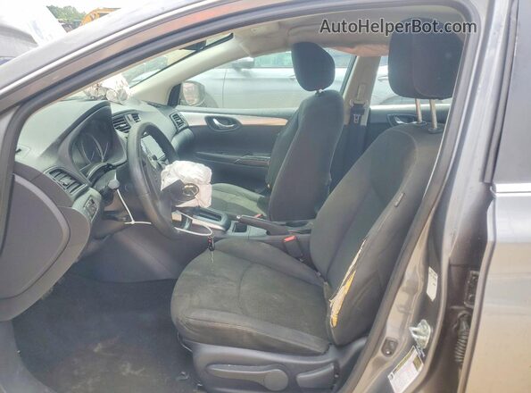 3N1AB7AP4KY211832 2019 NISSAN SENTRA Gray წინა პანელის ხედი