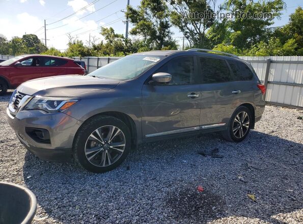 5N1DR2MN3HC607993 2017 NISSAN PATHFINDER Gray უკანა მარცხენა