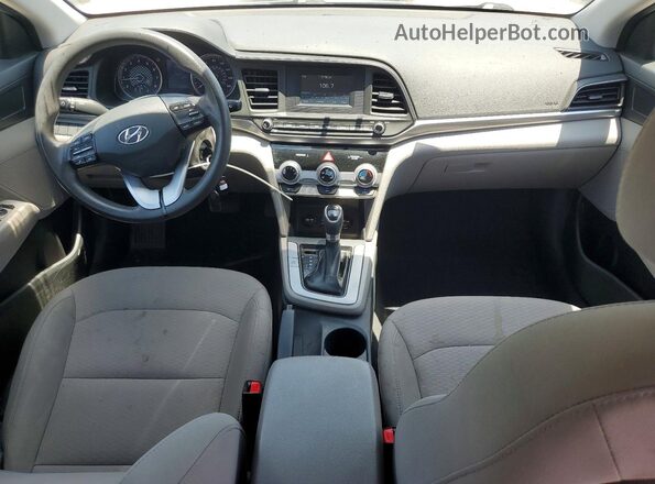 5NPD74LF9KH497107 2019 HYUNDAI ELANTRA Black 