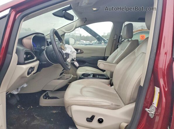 2C4RC1DG9MR537733 2021 CHRYSLER VOYAGER Burgundy Առջևի վահանակի տեսք