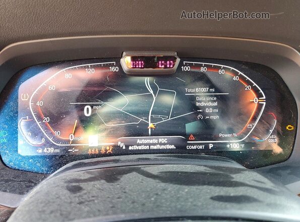 5UXCR4C0XP9R32250 2023 BMW X5 Blue Հետևի նստատեղերի տեսք