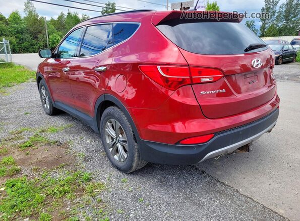 5XYZUDLA1GG361944 2016 HYUNDAI SANTA Red Delantero derecho