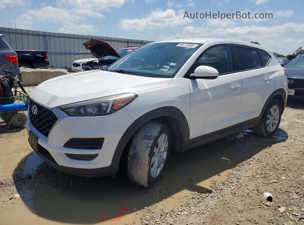 KM8J2CA4XKU971354 2019 HYUNDAI TUCSON White უკანა მარცხენა