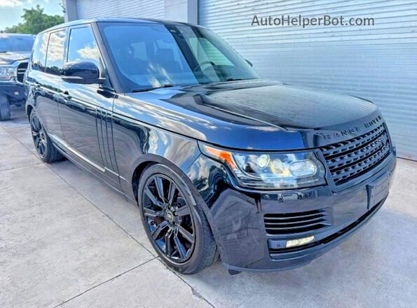 SALGS2FK7HA368610 2017 LAND ROVER RANGE Черный 