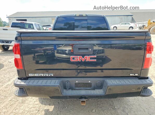 1GTV2MEC1JZ167653 2018 GMC SIERRA Black წინა სალონის ხედი