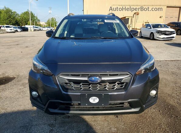 JF2GTAMC0J8299753 2018 SUBARU CROSSTREK Charcoal უკანა ხედი