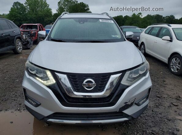 5N1AT2MV8HC807367 2017 NISSAN ROGUE Silver უკანა ხედი
