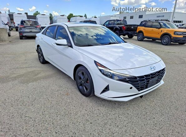 KMHLM4AG6MU071217 2021 HYUNDAI ELANTRA White 