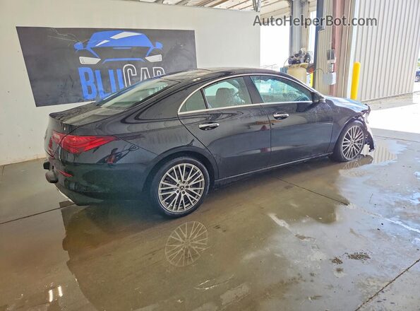W1K5J4HB4SN513084 2025 MERCEDES-BENZ CLA-CLASS Черный Передняя правая четверть