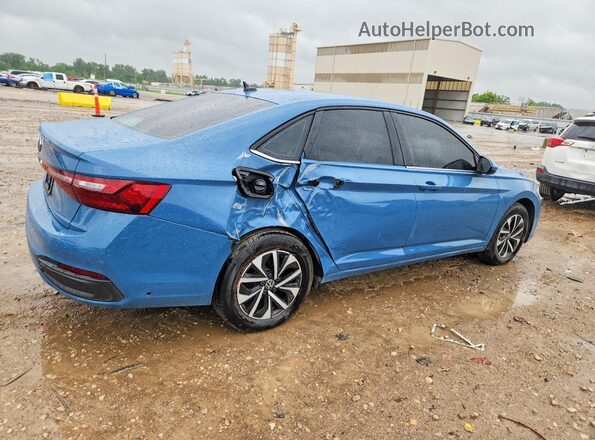 3VW5X7BU5SM109190 2025 VOLKSWAGEN JETTA Blue 