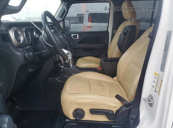 1C4HJXEN0KW520633 2019 JEEP WRANGLER White Առջևի վահանակի տեսք