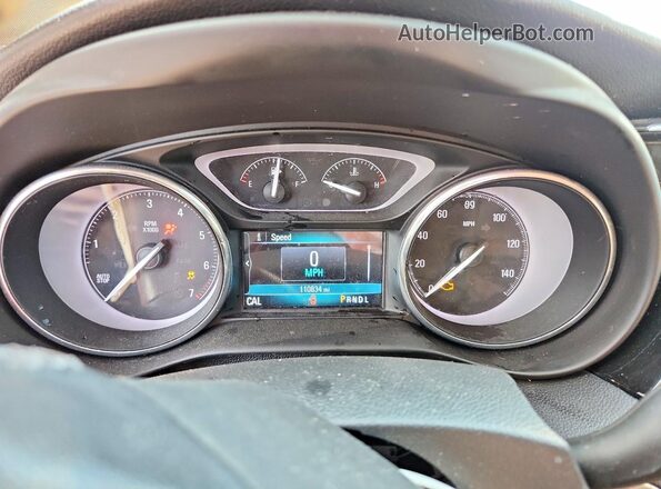 LRBFXBSA5LD166498 2020 BUICK ENVISION Black Widok tylnych siedzeń