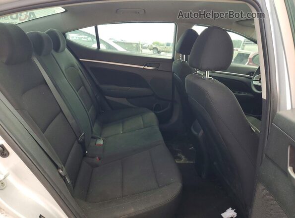 5NPD84LF2KH415084 2019 HYUNDAI ELANTRA Silver უკანა სალონის ხედი