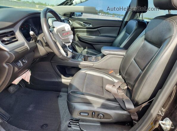 1GKKNMLS0MZ207041 2021 GMC ACADIA Черный Вид панели приборов