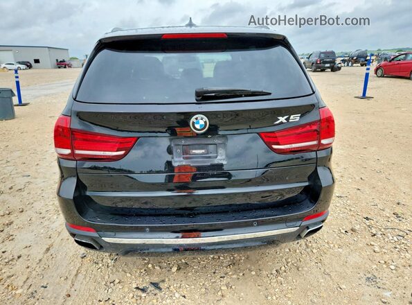 5UXKR2C56J0X09291 2018 BMW X5 Black Widok wnętrza z przodu