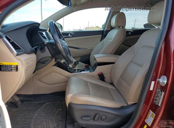 KM8J3CA26HU540904 2017 HYUNDAI TUCSON Red 