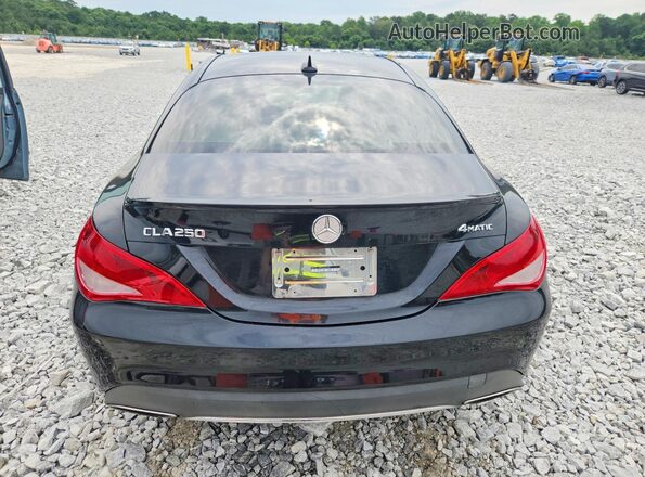 WDDSJ4GBXJN585040 2018 MERCEDES-BENZ CLA-CLASS Черный Вид салона спереди