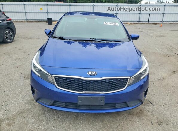 3KPFL4A77HE126556 2017 KIA FORTE Blue Вид ззаду