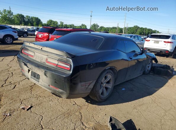 2C3CDZAG4KH656285 2019 DODGE CHALLENGER Black Przód prawy