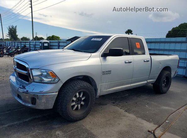1C6RR7GG4JS300632 2018 RAM 1500 Silver უკანა მარცხენა
