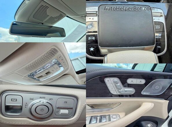 4JGFB4KE9LA071521 2020 MERCEDES-BENZ GLE-CLASS White Панорамний вид салону 360°