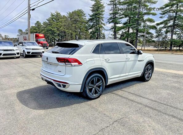1V2SE2CA4NC202905 2022 VOLKSWAGEN ATLAS White Vista frontal