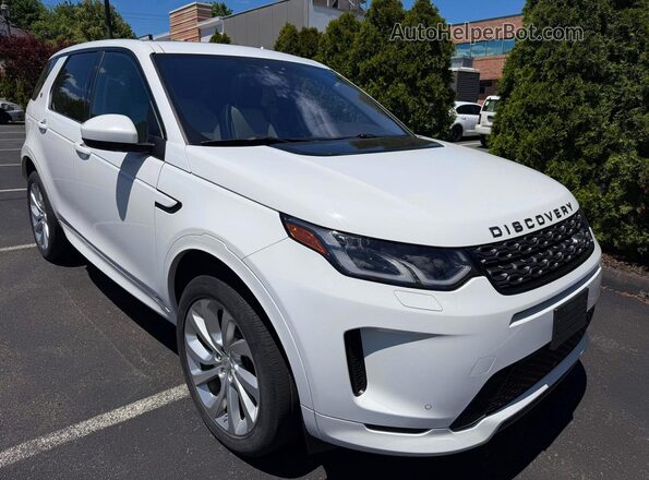 SALCT2FX4LH837353 2020 LAND ROVER DISCOVERY White Front view