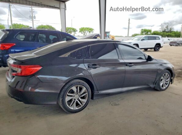 1HGCV1F14JA075141 2018 HONDA ACCORD Black 