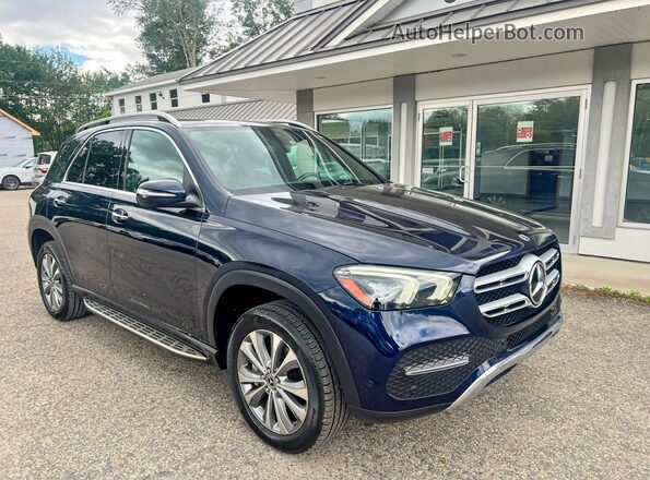4JGFB4KB0LA053320 2020 MERCEDES-BENZ GLE-CLASS Синий Задняя левая четверть