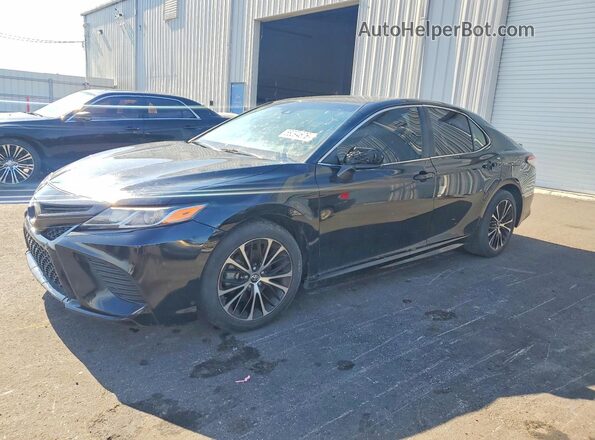 4T1B11HK6KU218324 2019 TOYOTA CAMRY Black Задня ліва чверть