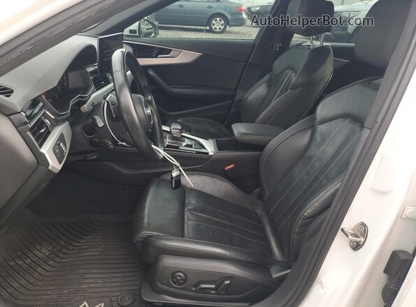 WAUHMAF48LA056044 2020 AUDI A4 White Widok deski rozdzielczej