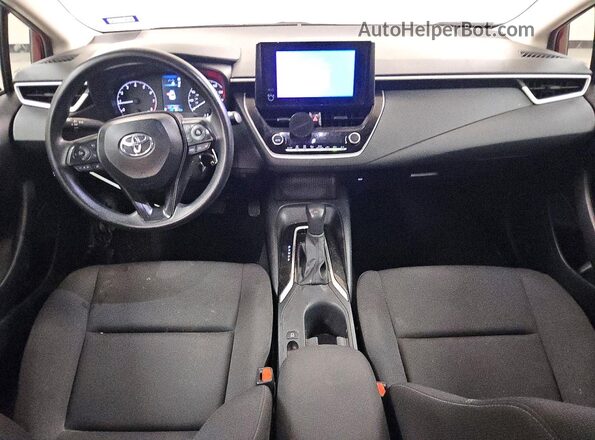 5YFB4MDE1SP240807 2025 TOYOTA COROLLA Красный Вид панели приборов