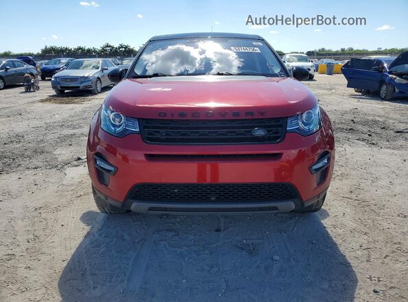 SALCR2FX4KH784389 2019 LAND ROVER DISCOVERY Red Вид ззаду
