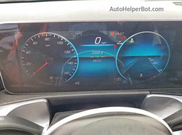 W1N4M4GB1MW124732 2021 MERCEDES-BENZ GLB-CLASS Gray 