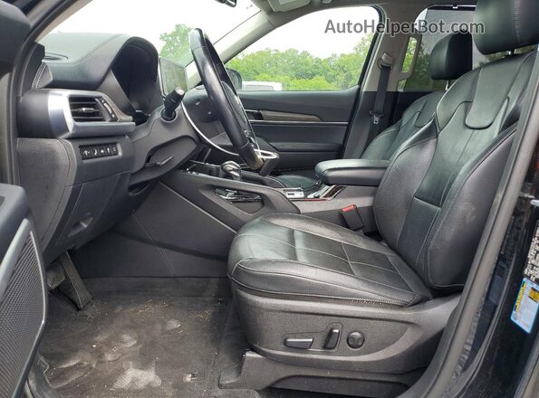 5XYP34HC7MG153650 2021 KIA TELLURIDE Black Dashboard view