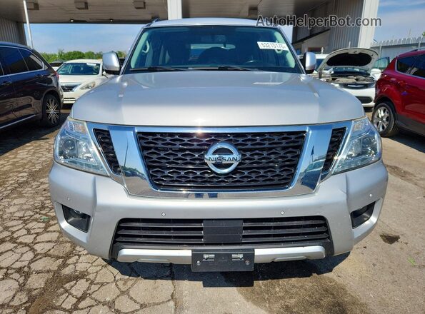 JN8AY2NC6JX502083 2018 NISSAN ARMADA Silver 