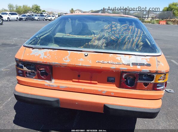 9248204128 1978 PORSCHE 924 Orange 