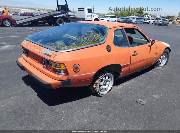 9248204128 1978 PORSCHE 924 Orange Հետևի աջ