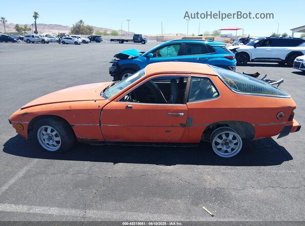9248204128 1978 PORSCHE 924 Orange Սալոնի հետևի տեսք