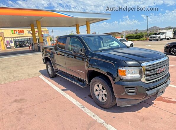 1GTG5BEA1H1151237 2017 GMC CANYON Black Trasero izquierdo
