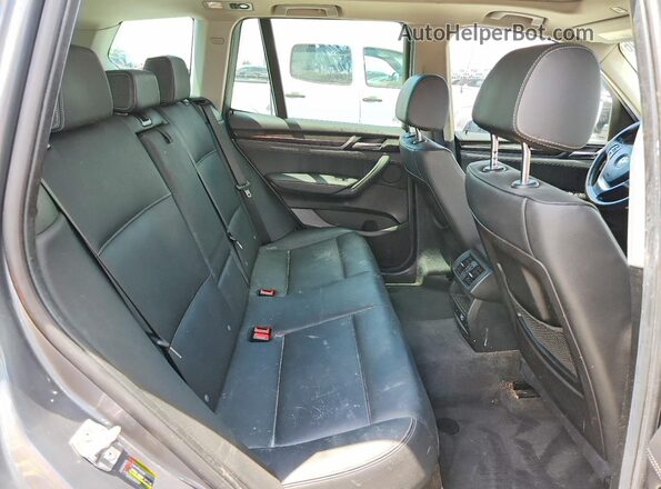 5UXWX9C35H0W69987 2017 BMW X3 Gray Widok komory silnika