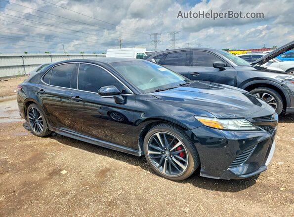 4T1B61HK8JU562947 2018 TOYOTA CAMRY Black 
