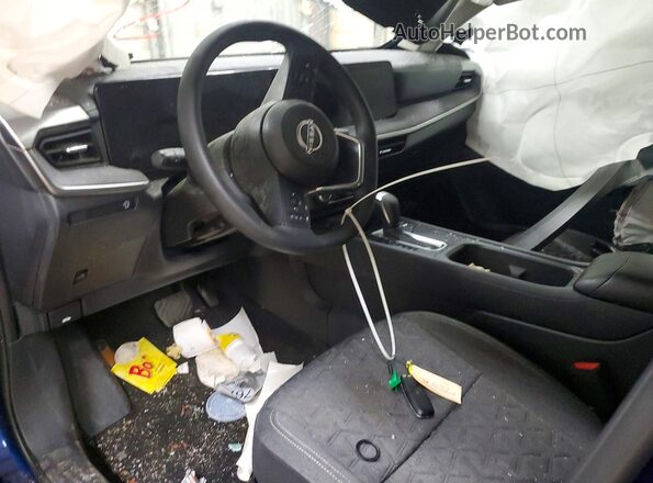 3N8AP6CA6SL378843 2025 NISSAN KICKS Blue Instrument cluster view