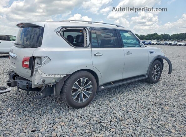 JN8AY2ND4LX016688 2020 NISSAN ARMADA Silver Передня права чверть