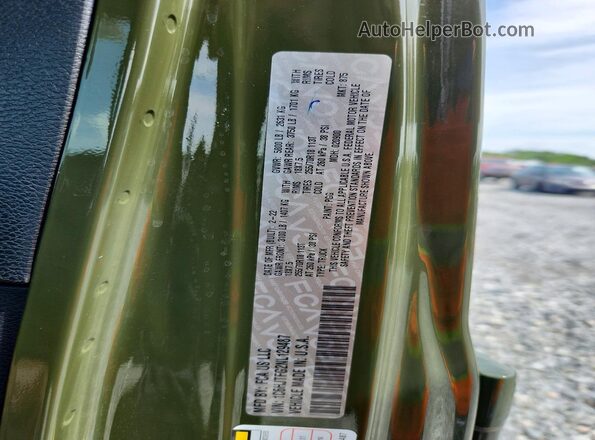 1C6HJTFG2NL129487 2022 JEEP GLADIATOR Зеленый 
